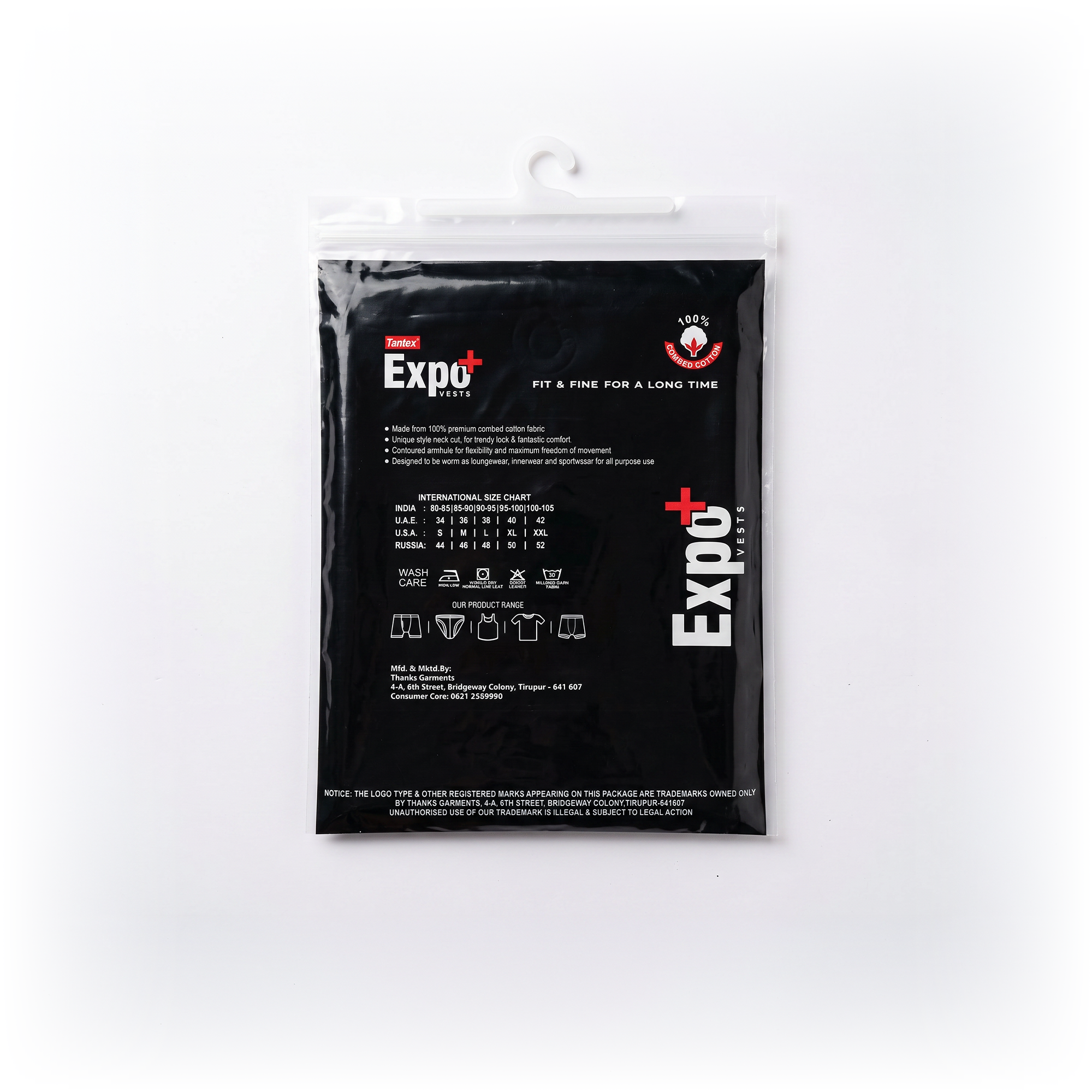 Tantex Expo Vest Back